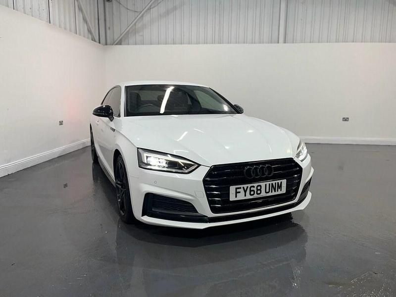 Used Audi A5 S-Line 190 HP (139 kW) 2018 White Coupe