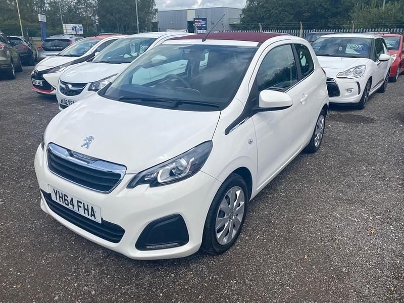 White Used 2014 Peugeot 108 Active Hatchback | £4,999 (Fair price) - Image 1/4