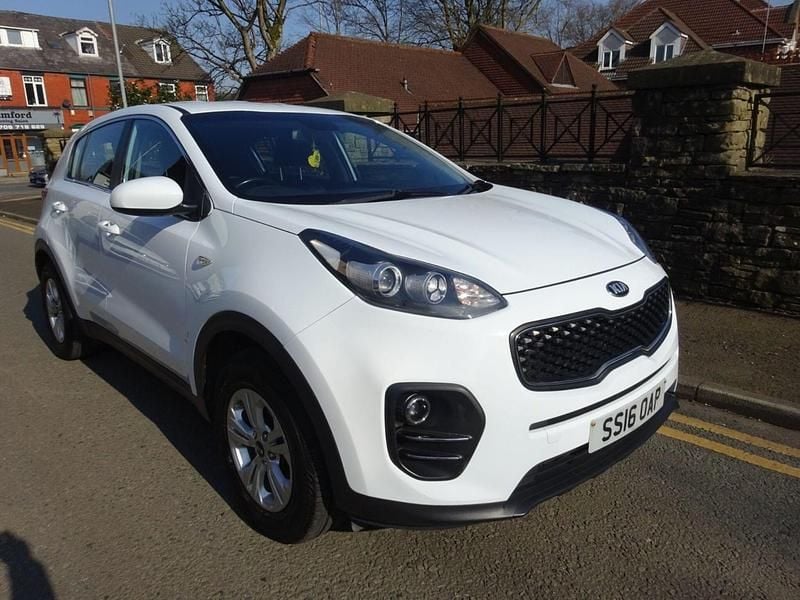 Begagnad Kia Sportage 2016 Vit SUV