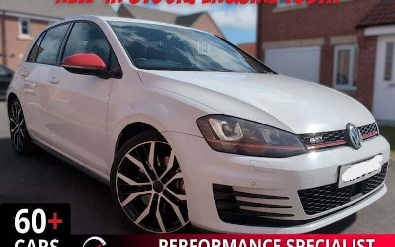 White Used 2014 VW Golf VII GTI Hatchback | £9,775 (Good price) - Image 1/4