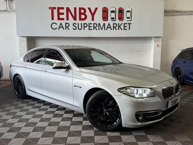 Silver Used 2014 BMW 528 Luxury Line Sedan | £7,795 - Image 1/3