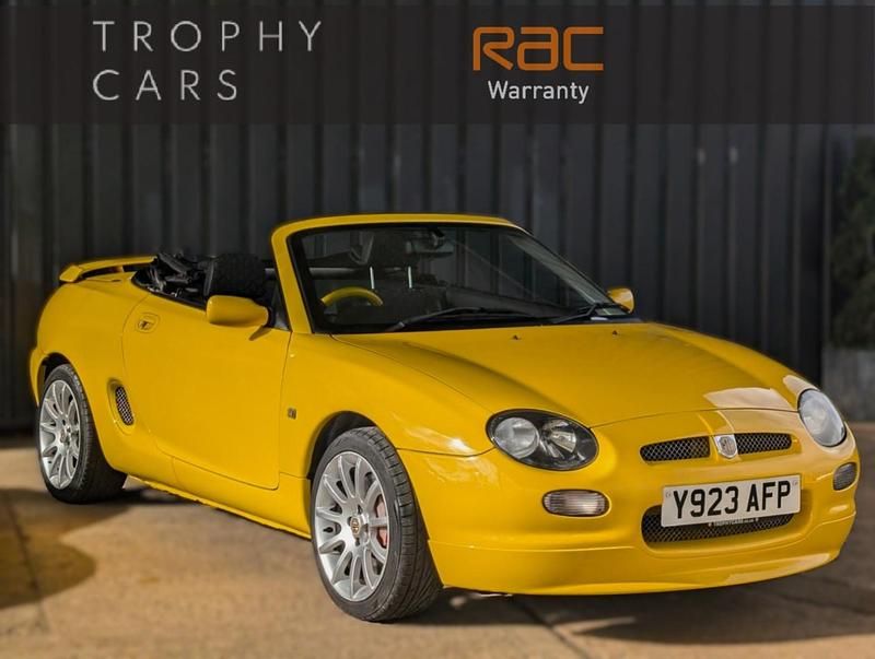 Yellow Used 2001 MG F Trophy Cabriolet | £4,995 (Fair price) - Image 1/4