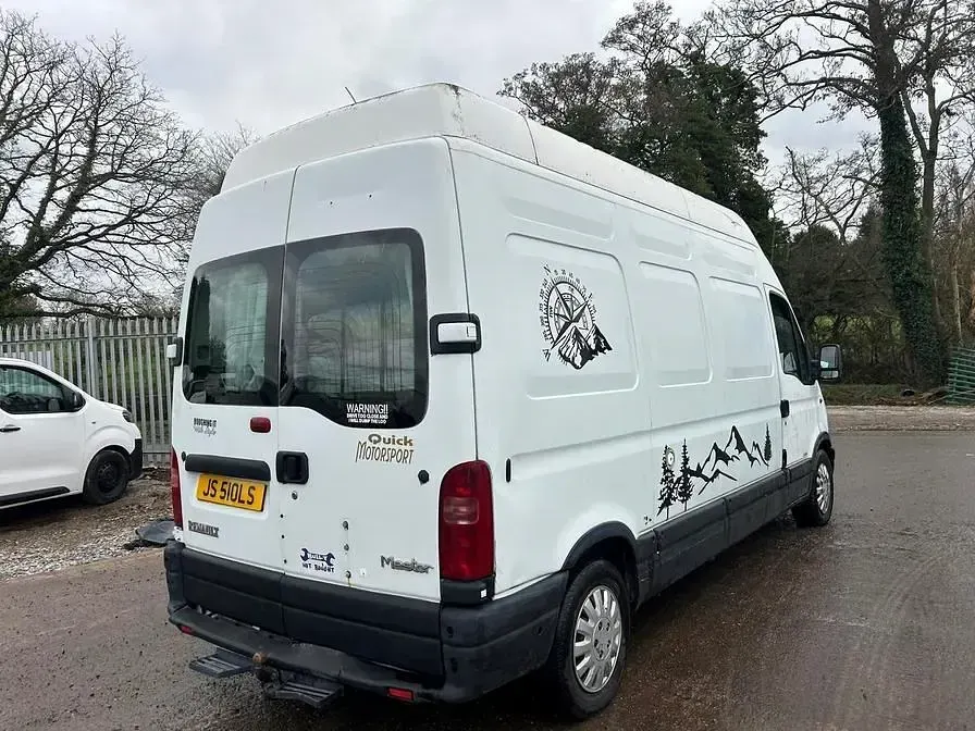 Begagnad Renault Master 2002 Vit Van