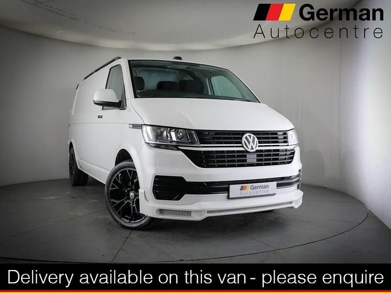 Begagnad VW Transporter Startline 2022 Vit Van