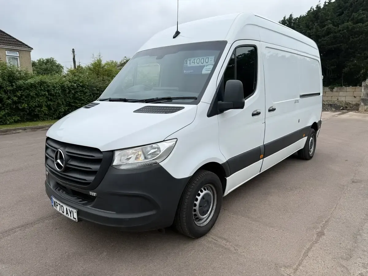 Used Mercedes Sprinter Progressive 140 HP (102 kW) 2020 White Van