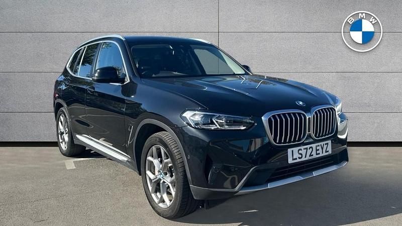 Black Used 2022 BMW X3 xLine SUV | £29,750 (Super price) - Image 1/4