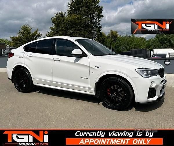 White Used 2015 BMW X4 M Sport SUV | £15,395 (Expensive) - Image 1/3