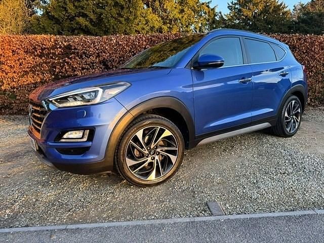 Used Hyundai Tucson Premium SE 136 HP (100 kW) 2018 Blue SUV