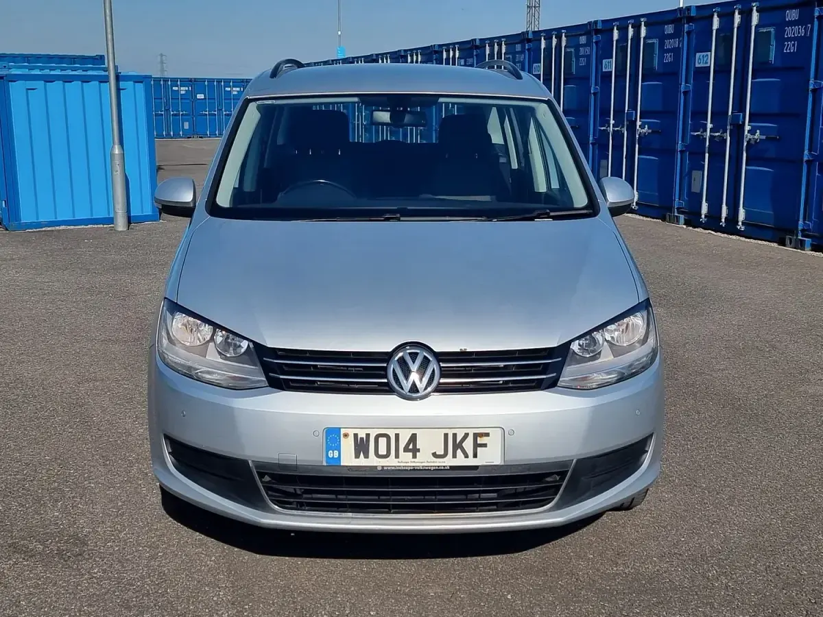 Used VW Sharan SE 140 HP (102 kW) 2014 Silver MPV