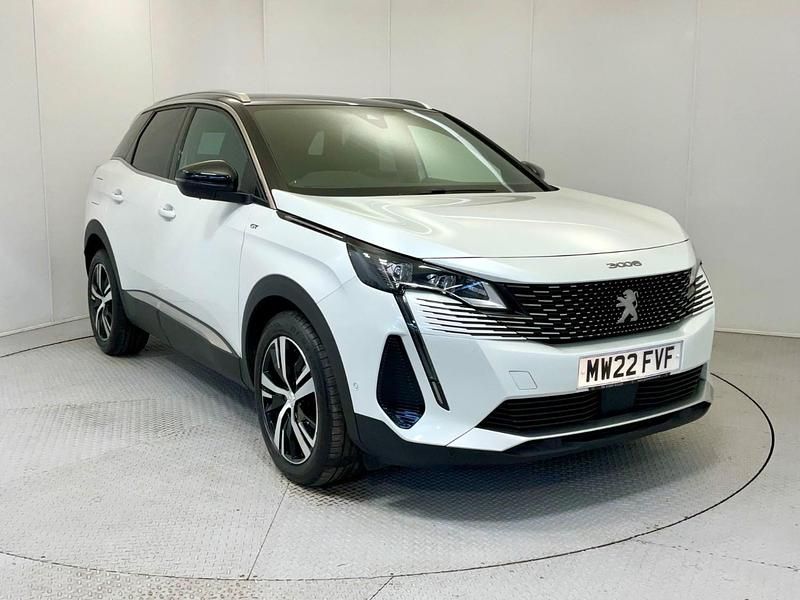 White Used 2022 Peugeot 3008 GTi Hatchback | £16,995 (Fair price) - Image 1/4