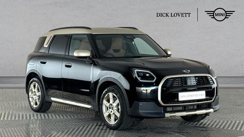 Black Used 2024 Mini Countryman SUV | £31,444 (Fair price) - Image 1/4
