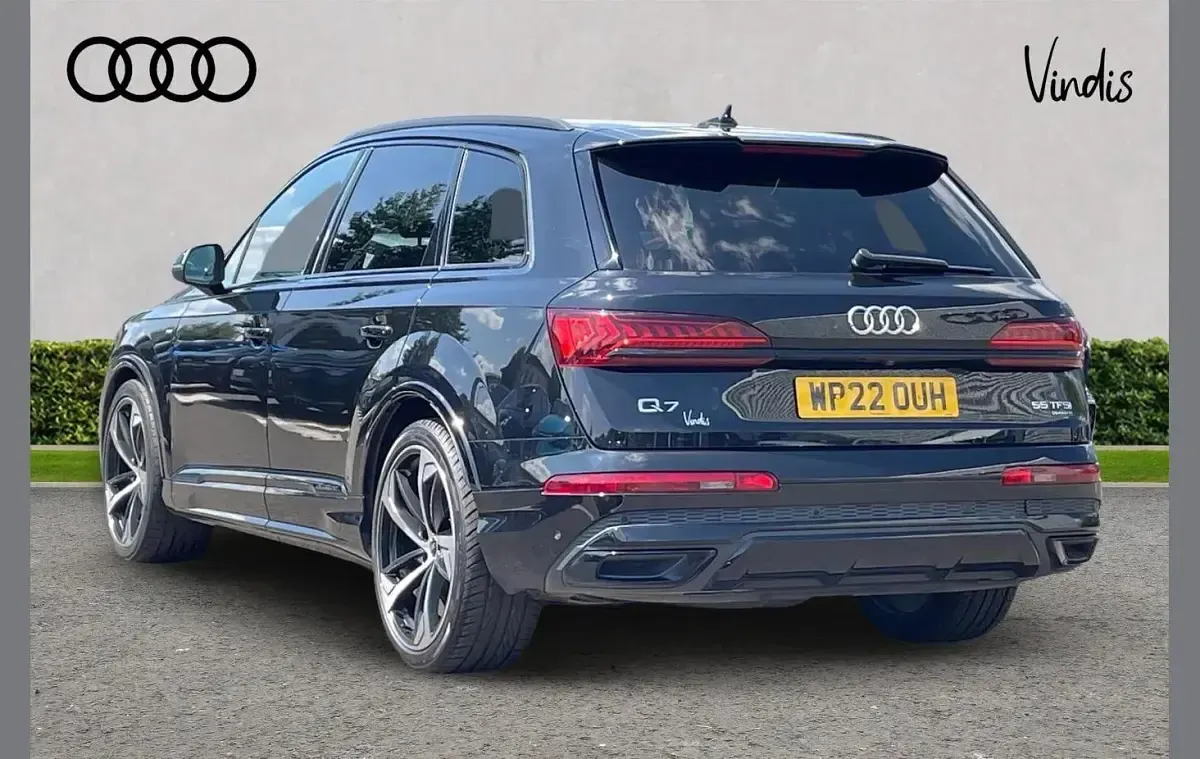 Used Audi Q7 Black Edition 334 HP (245 kW) 2022 Black SUV