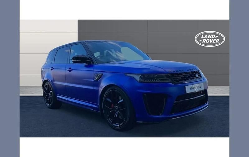 Used Land Rover Range Rover Sport SVR 575 HP (422 kW) 2022 Blue SUV