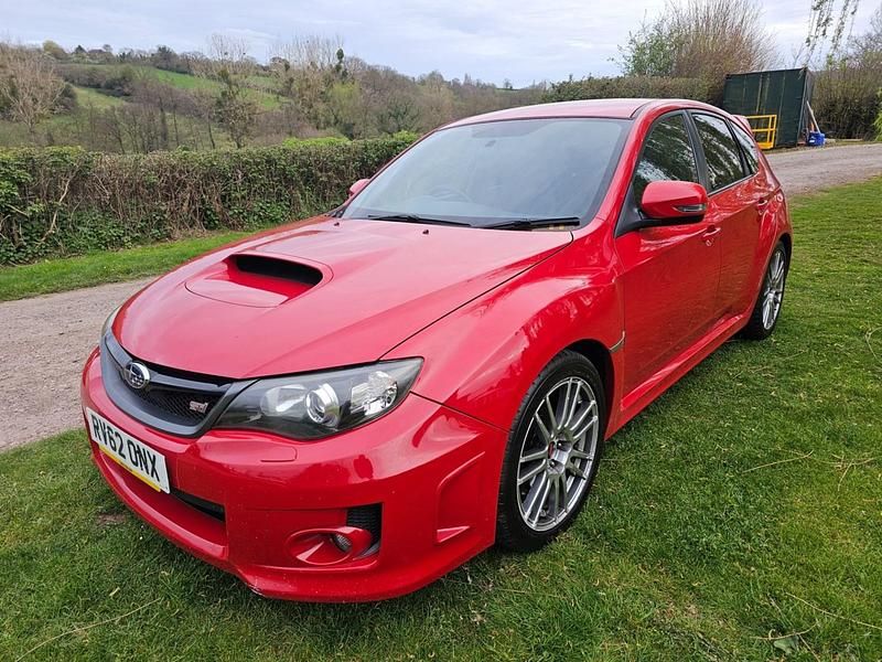 Used Subaru WRX STI 2012 Red Hatchback