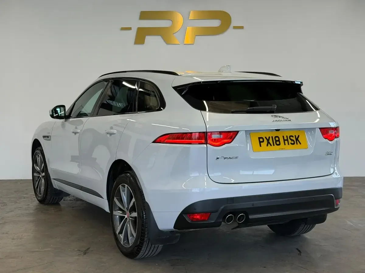 Used Jaguar F-Pace R-Sport 180 HP (132 kW) 2018 White SUV