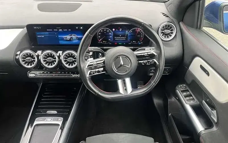 Used Mercedes E250 AMG line 218 HP (160 kW) 2023 Blue SUV