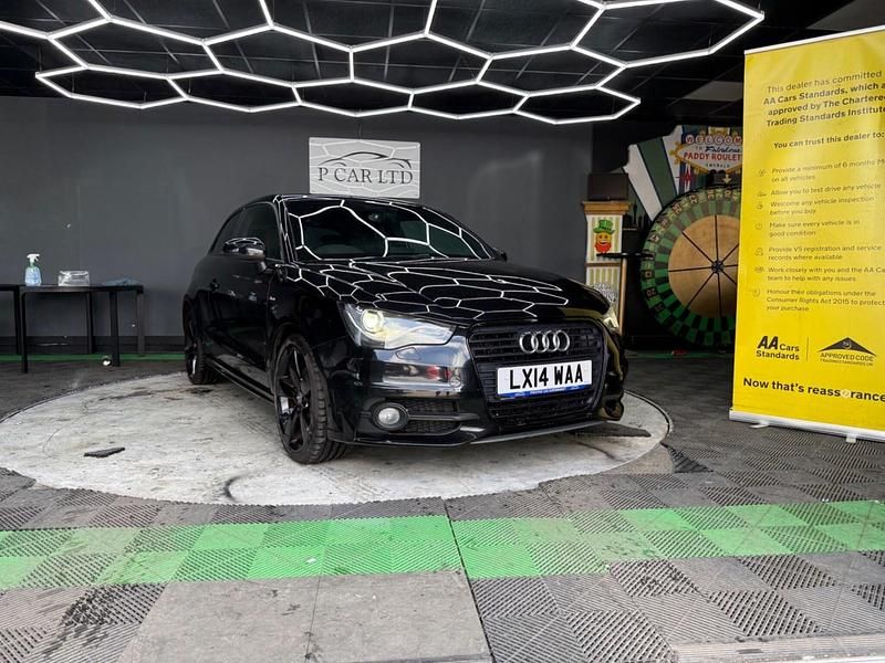 Begagnad Audi A1 Black Edition 140 HK (102 kW) 2014 Svart Halvkombi