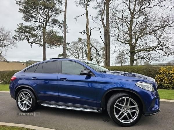 Used Mercedes GLE350 AMG Line Premium 2017 Blue Coupe