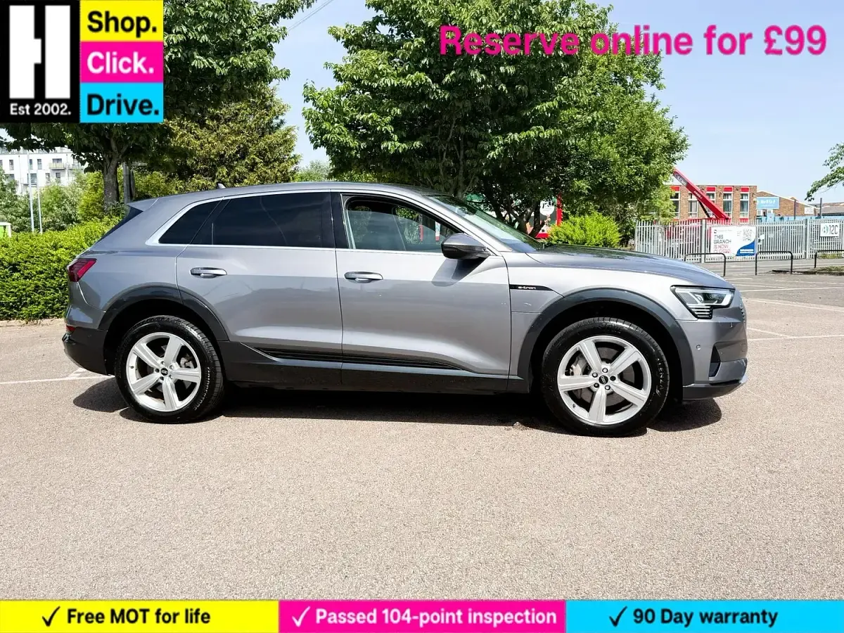 Używany Audi e-tron Advanced 230 kW (313 KM) 2021 Szary SUV