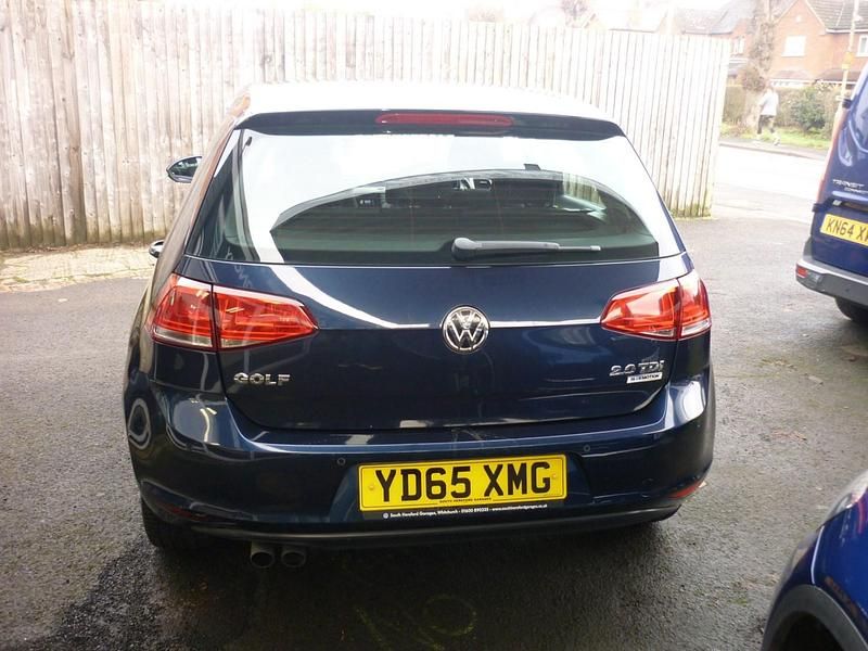 Used VW Golf VII Match 2015 Blue Hatchback