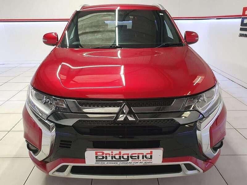 Used Mitsubishi Outlander P-HEV 2020 Red Estate