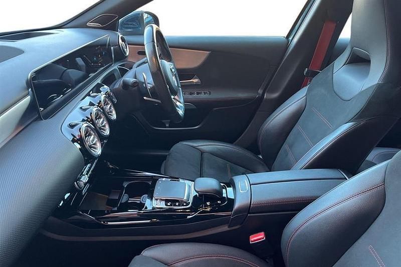 Used Mercedes A35 AMG Premium Plus 306 HP (225 kW) 2019 Blue Hatchback