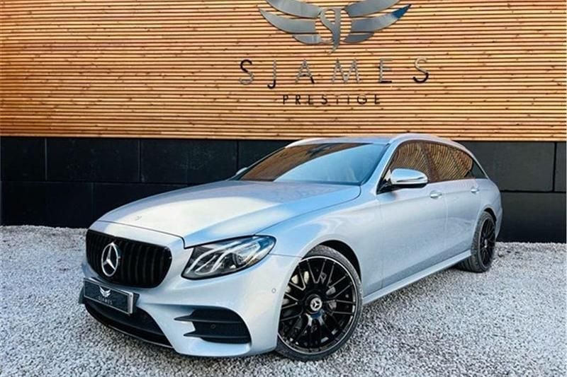 Silver Used 2019 Mercedes E220 AMG line Estate | £18,990 (Good price) - Image 1/4