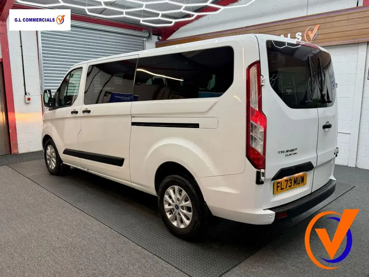 Used Ford Transit Custom Trend 130 HP (95 kW) 2023 White Estate