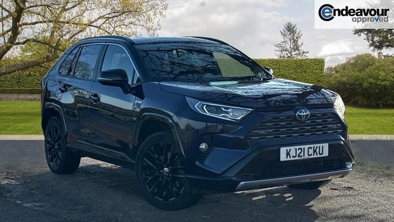 Used Toyota RAV4 2021 Blue/black SUV