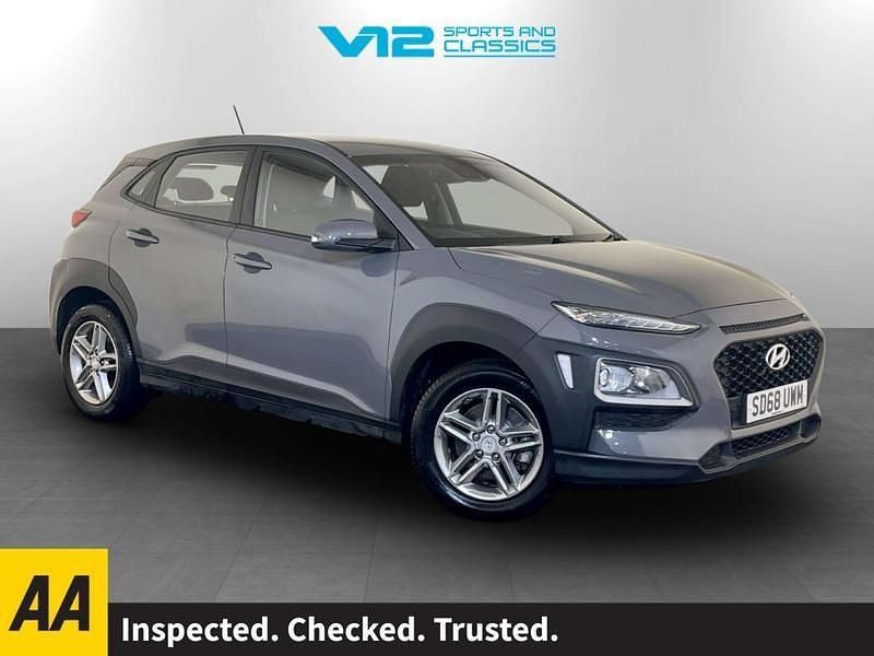 Grey Used 2018 Hyundai Kona SUV | £8,295 (Good price) - Image 1/2