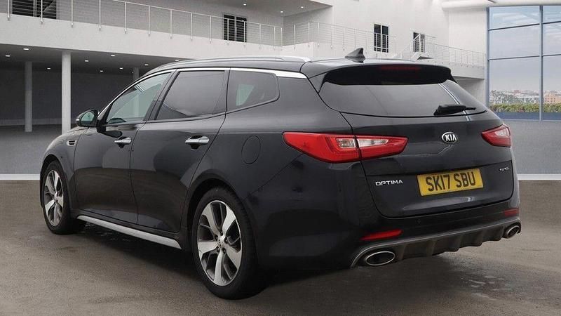 Used Kia Optima GT-Line S 139 HP (102 kW) 2017 Black Estate