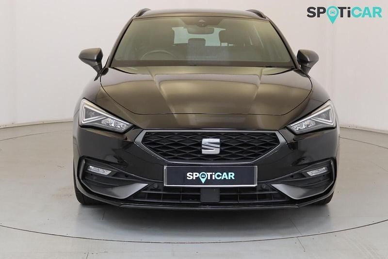 Black Used 2021 Seat Leon FR Sport Estate | £12,799 (Fair price) - Image 1/4