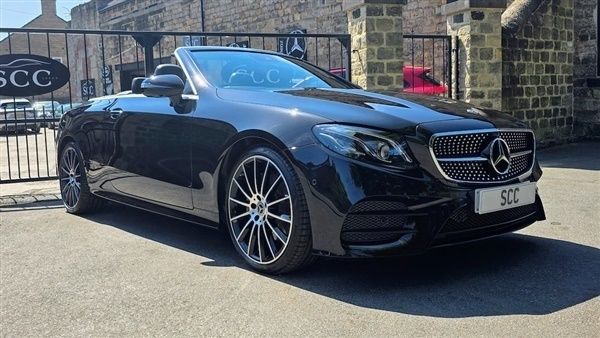 Obsidian black Used 2021 Mercedes E300 AMG line Cabriolet | £35,995 (Fair price) - Image 1/1