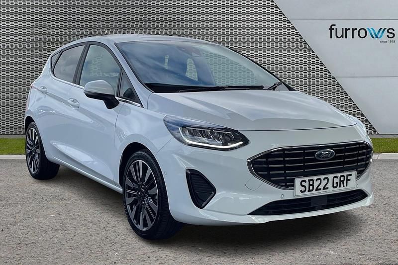 White Used 2022 Ford Fiesta Titanium Hatchback | £13,990 (Fair price) - Image 1/4