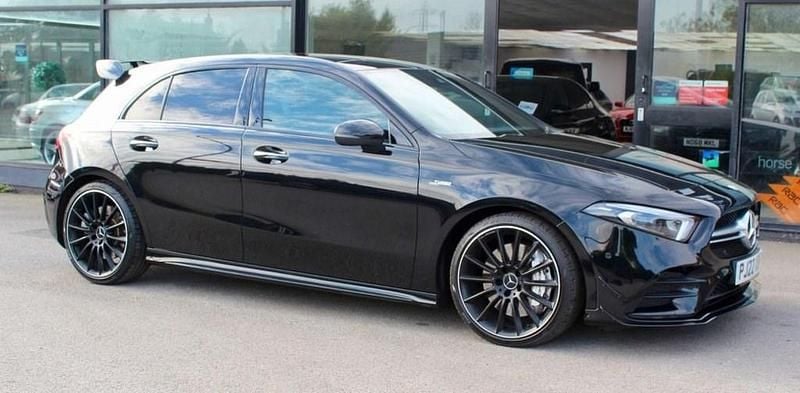 Used Mercedes A35 AMG Premium Plus 2022 Black Hatchback