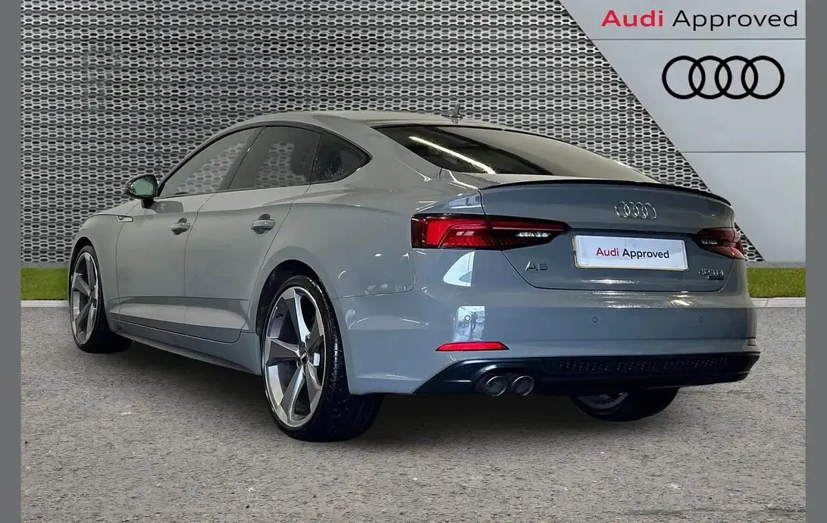 Used Audi A5 Black Edition 187 HP (137 kW) 2020 Grey Coupe