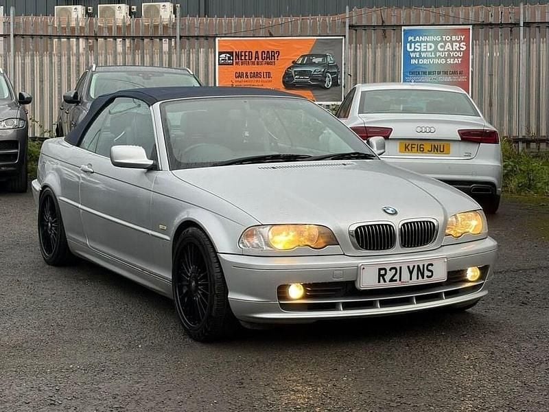Used BMW 320 Cabriolet 170 HP (125 kW) 2001 Silver Cabriolet
