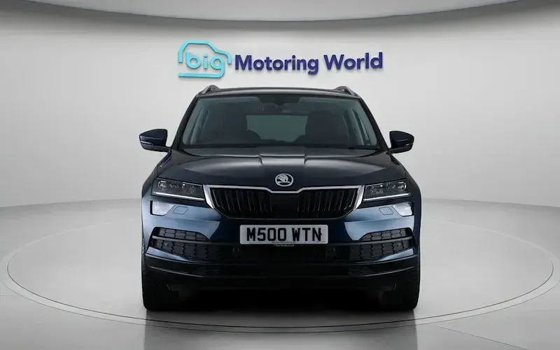 Used Skoda Karoq SE L 150 HP (110 kW) 2020 Blue SUV