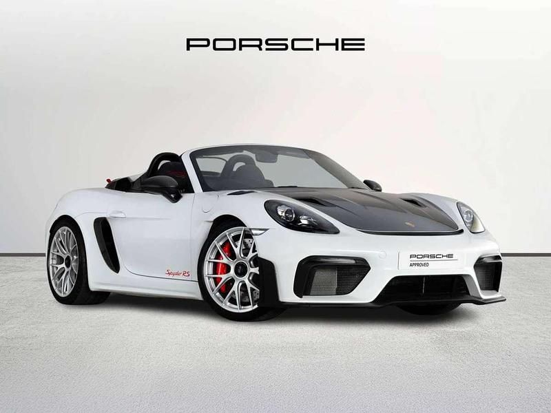 White New 2024 Porsche 718 Cabriolet | £134,990 (A bit pricey) - Image 1/4