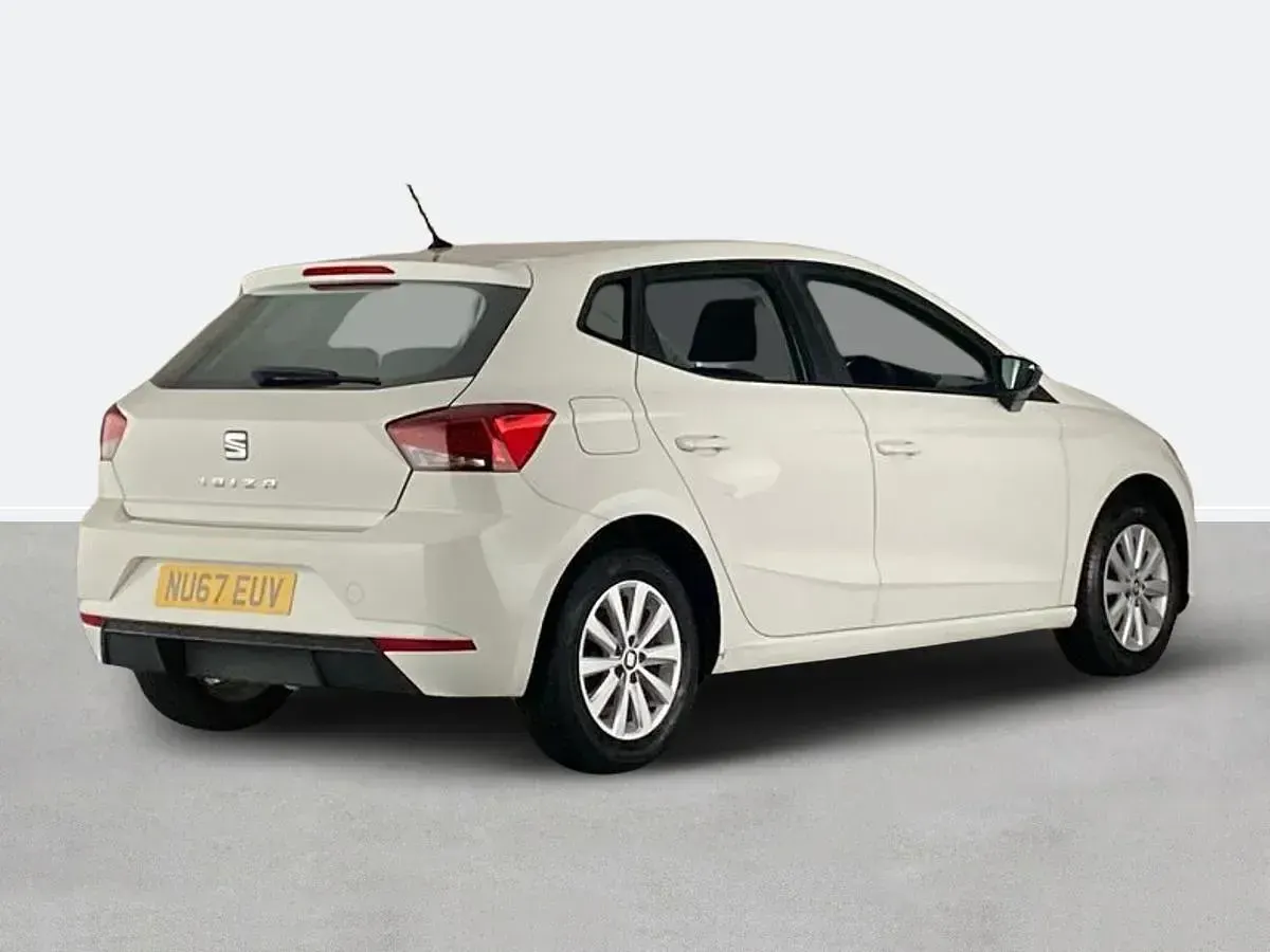 Used Seat Ibiza SE 75 HP (55 kW) 2017 White Hatchback