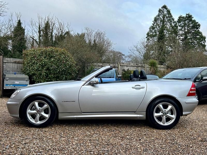 Used Mercedes SLK230 2003 Silver Cabriolet