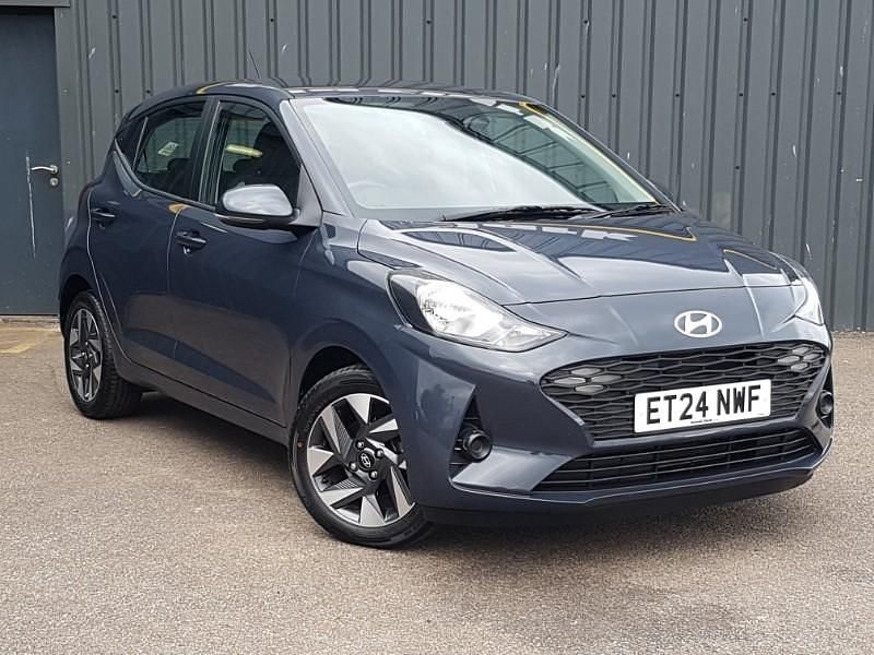 Grey Used 2024 Hyundai i10 Advanced Hatchback | £14,498 (Fair price) - Image 1/4
