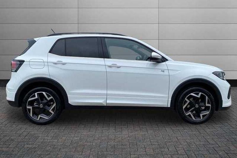 New VW T-Cross R-line 115 HP (84 kW) 2025 Pure white SUV