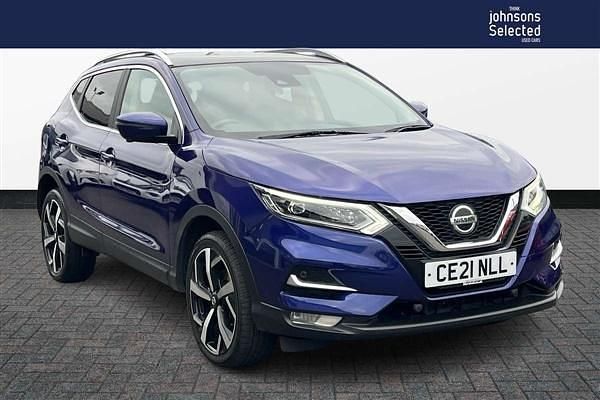 Blue Used 2021 Nissan Qashqai N-Motion SUV | £13,333 (Good price) - Image 1/4