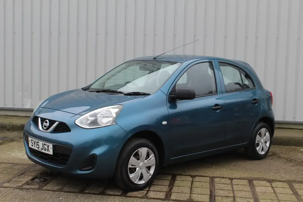 Używany Nissan Micra Visia 2015 Niebieski Hatchback