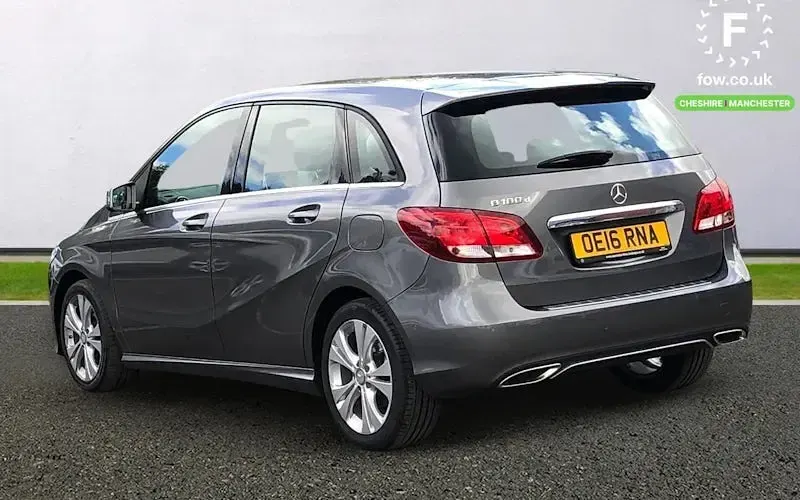 Used Mercedes B180 Active 109 HP (80 kW) 2016 Grey MPV