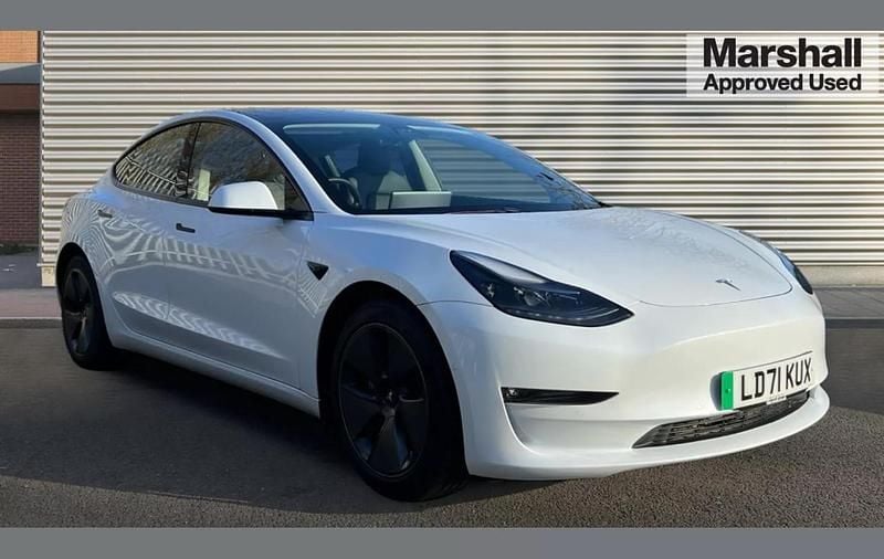White Used 2021 Tesla Model 3 Long Range AWD Sedan | £18,690 (Fair price) - Image 1/4