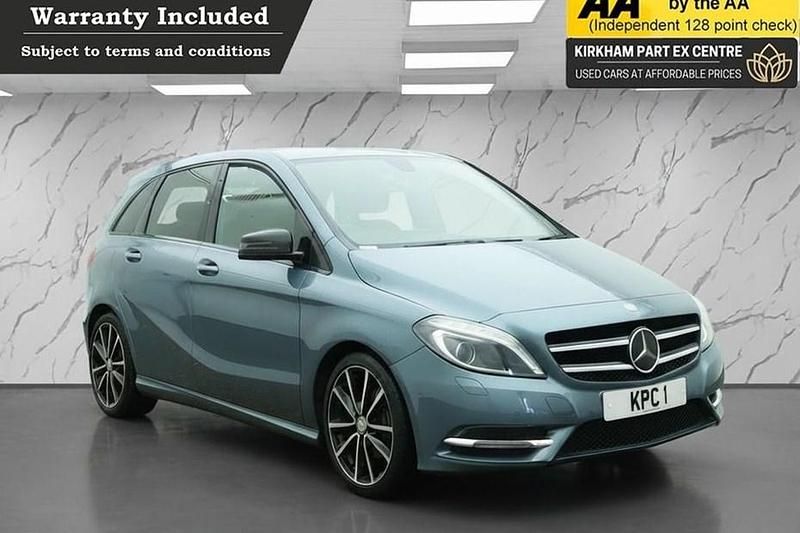 Used Mercedes B180 109 HP (80 kW) 2012 Blue MPV