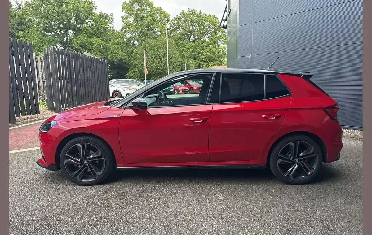 Used Skoda Fabia 174 HP (127 kW) 2026 Red Hatchback