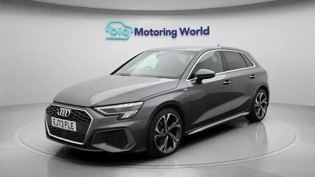 Used Audi A3 Sportback S-Line 110 HP (80 kW) 2023 Grey Hatchback